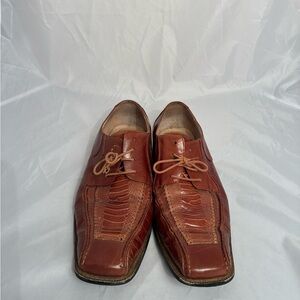 Stacy Adams Brown Leather Oxfords